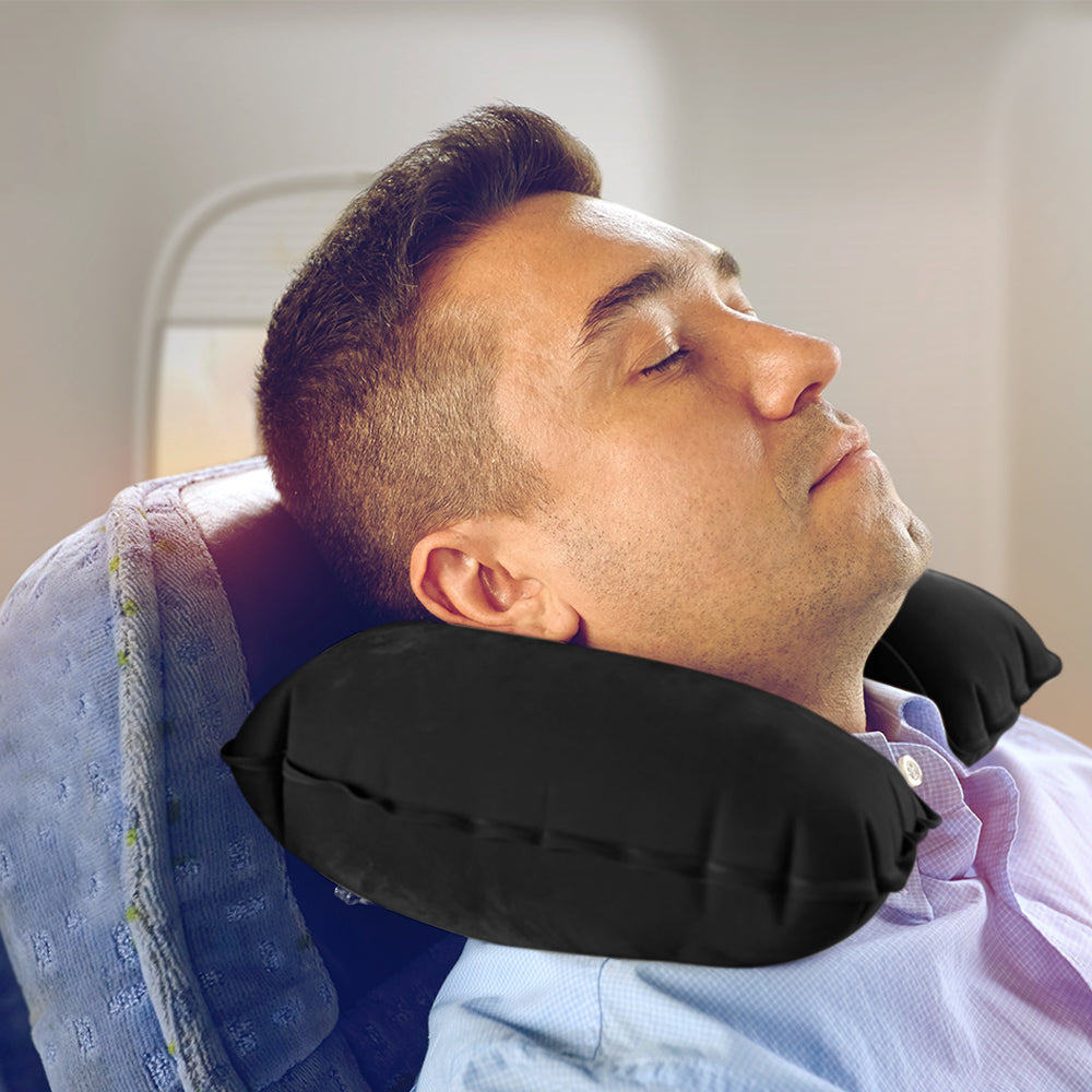 Compact Packable Travel Neck Pillow, travel pillow, neck pillow
