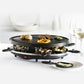 Stamp Steel Raclette Grill for 8