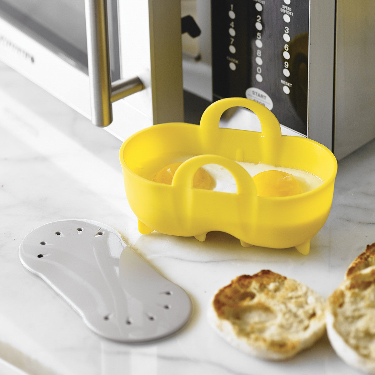 Double Egg Poacher with Lid