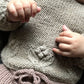 Baby sweater, alpaca wool