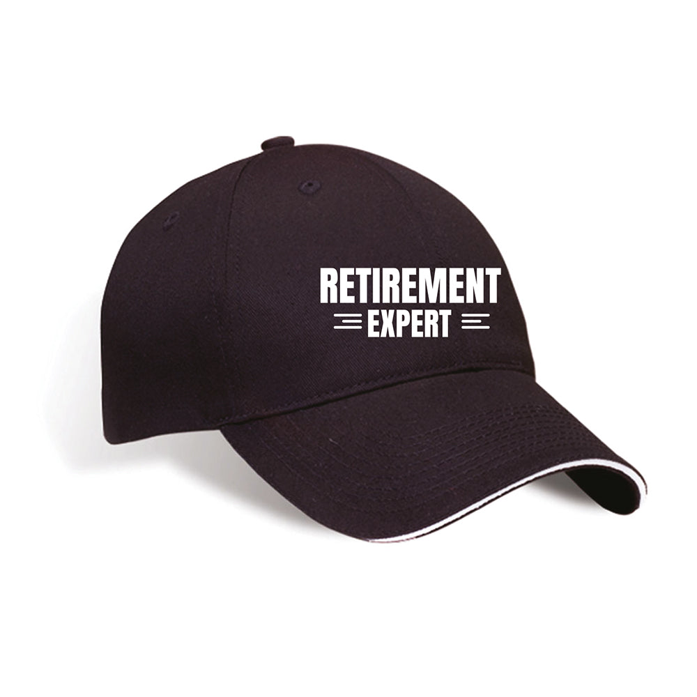 Retirement expert cap