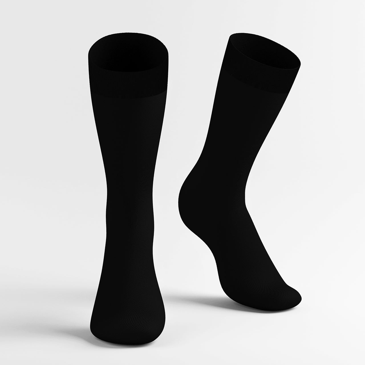 Knee compression socks