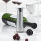 Wine pump with 2 stoppers